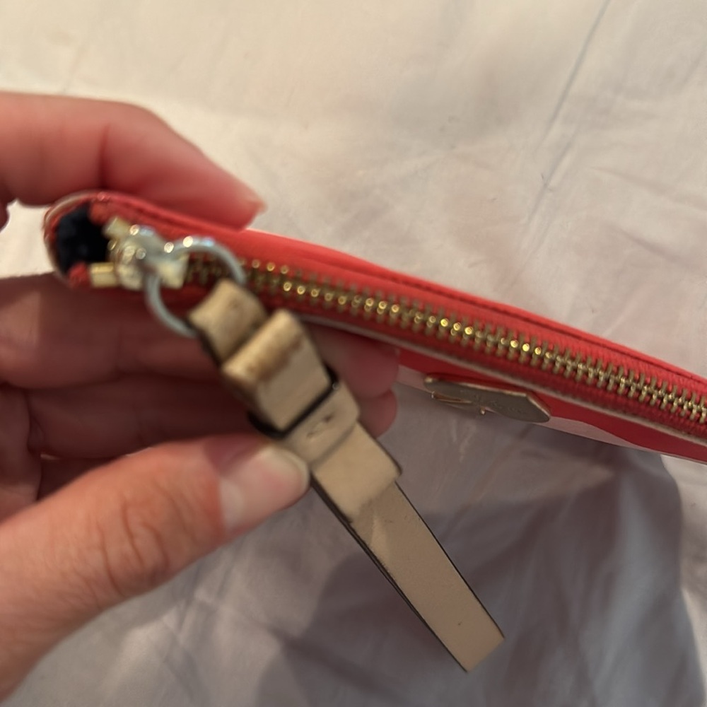 Kate Spade Red and Pink Clutch wristlet wallet - Picture 6 of 6